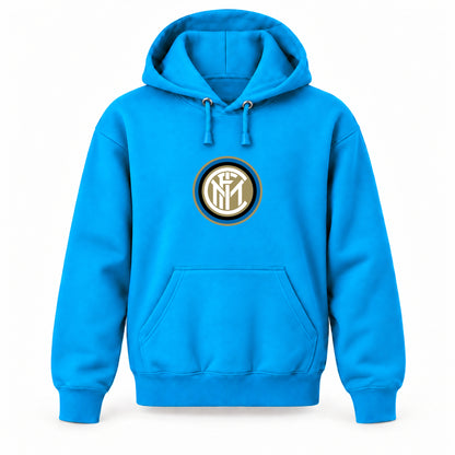 Inter Milan Soccer - Youth Large Hoodie (Ages 10–12) | Color: Turquoise