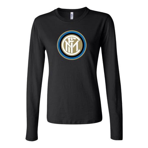 Women's Inter Milan Soccer Long Sleeve T-Shirt