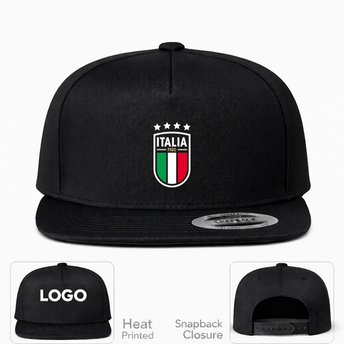 Italy National Soccer Snapback Hat