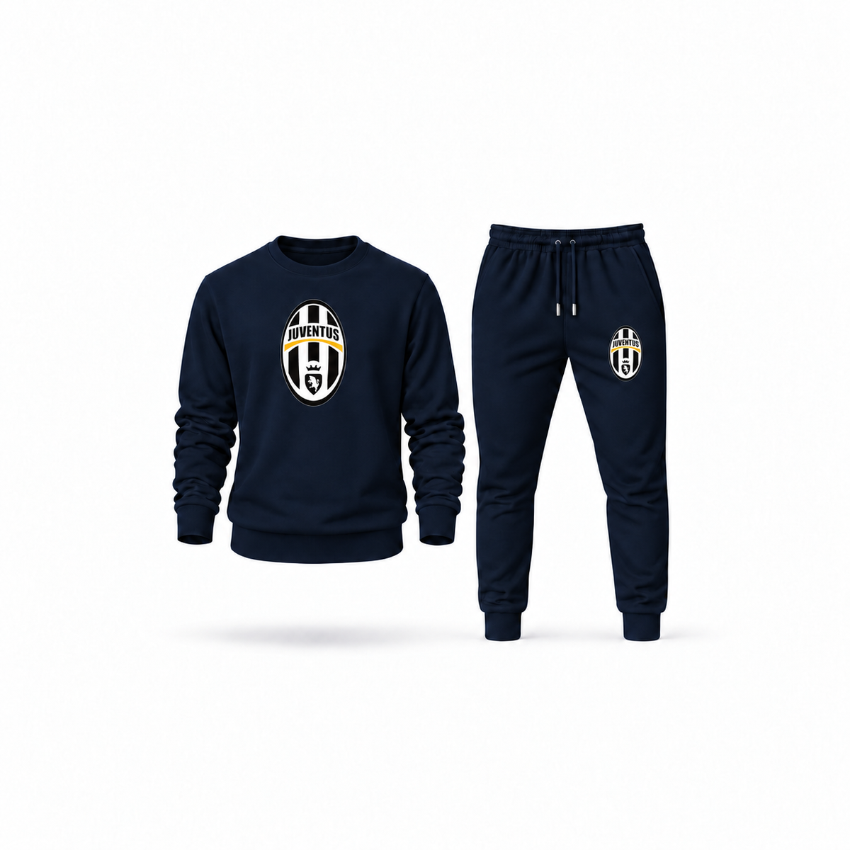Men's Juventus Football Club Classic Sweatshirt Joggers Set | Color: Navy | Main