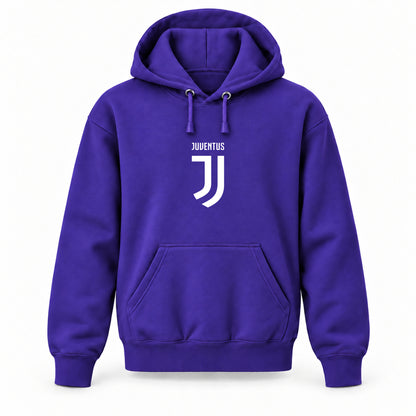 Juventus Soccer - Youth Large Hoodie (Ages 10–12) | Color: Purple