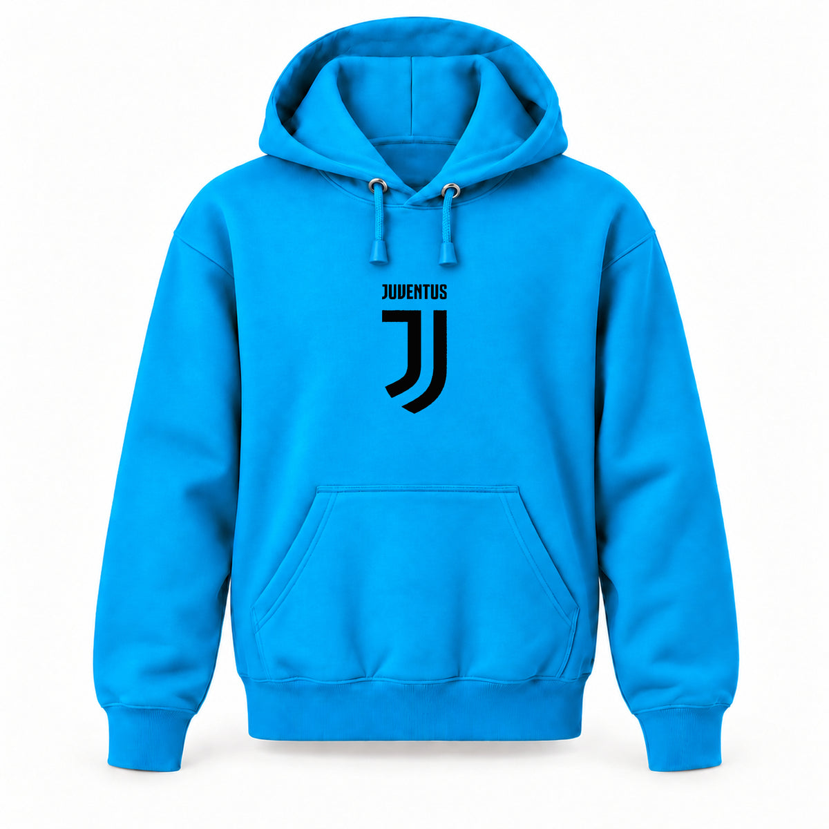 Juventus Soccer - Youth Large Hoodie (Ages 10–12) | Color: Turquoise