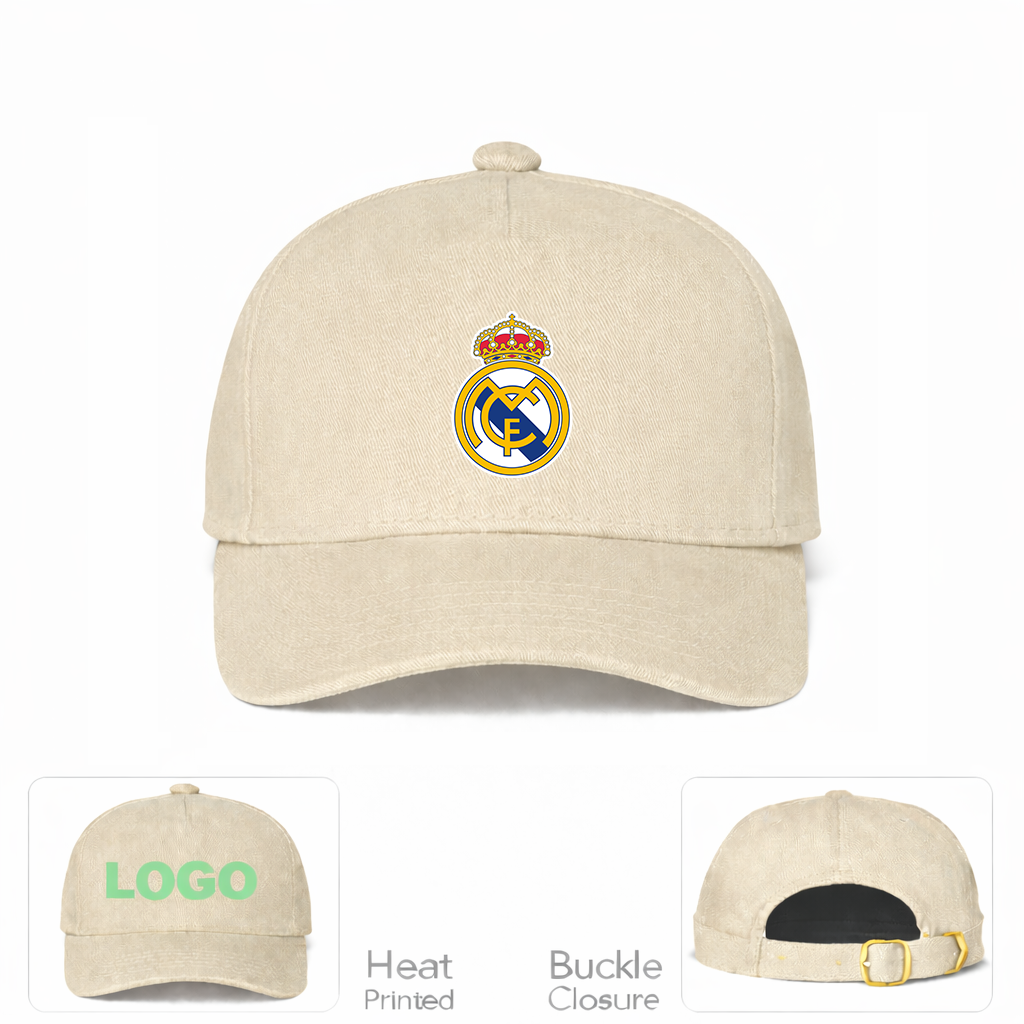 Real Madrid Soccer Dad Baseball Cap Hat