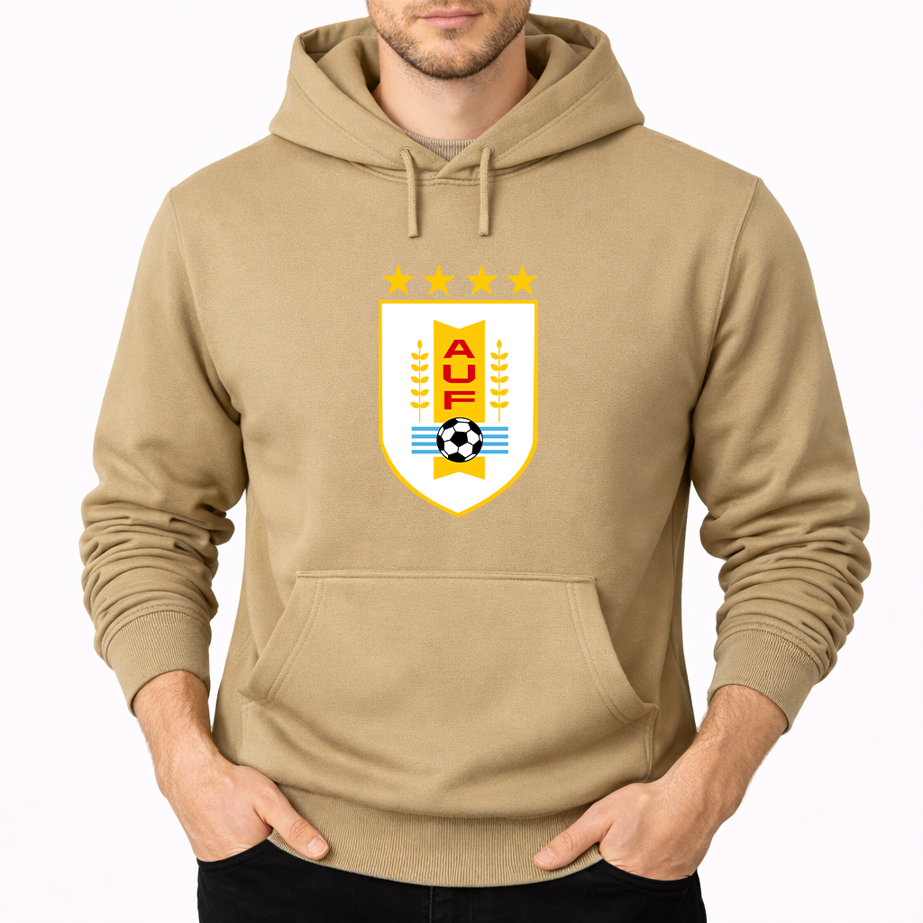 Men's Uruguay National Soccer Team Pullover Hoodie