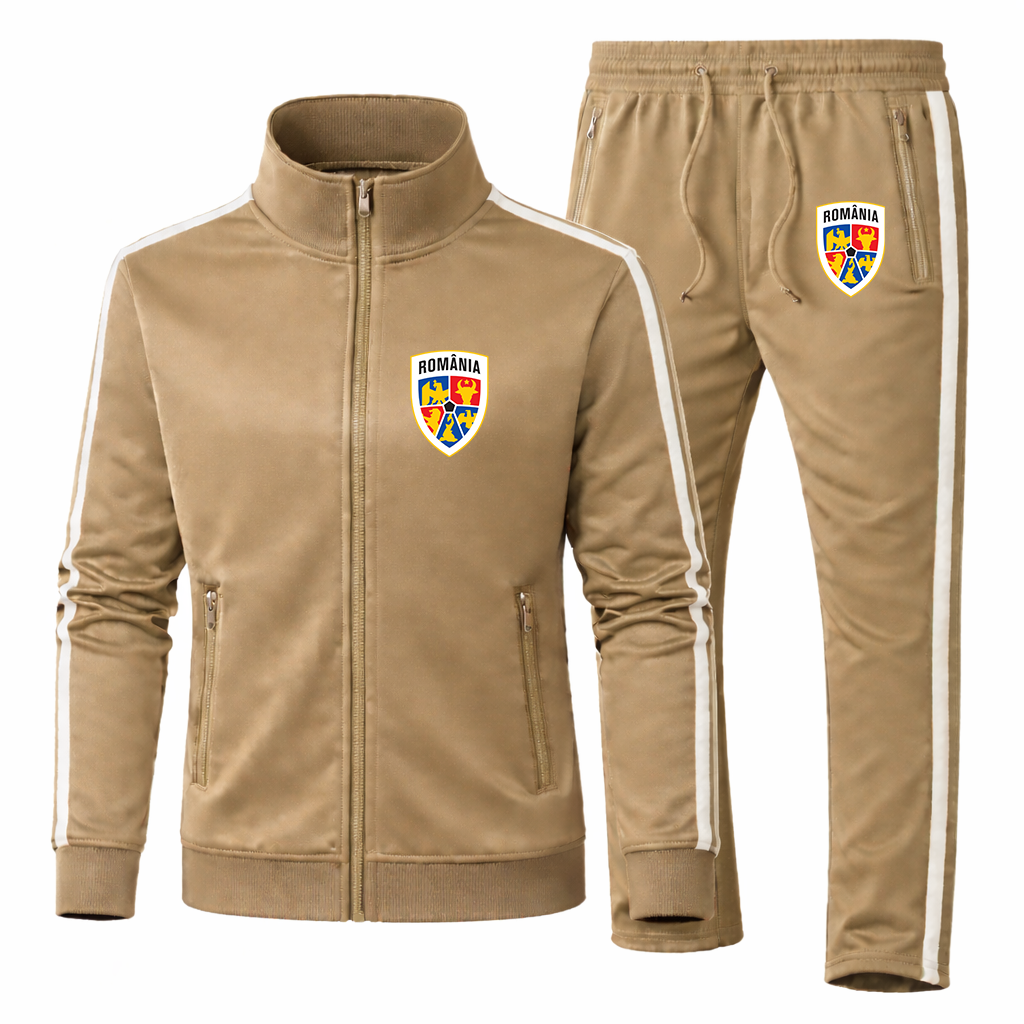 Men's Romania National Soccer Team Dri-Fit TrackSuit