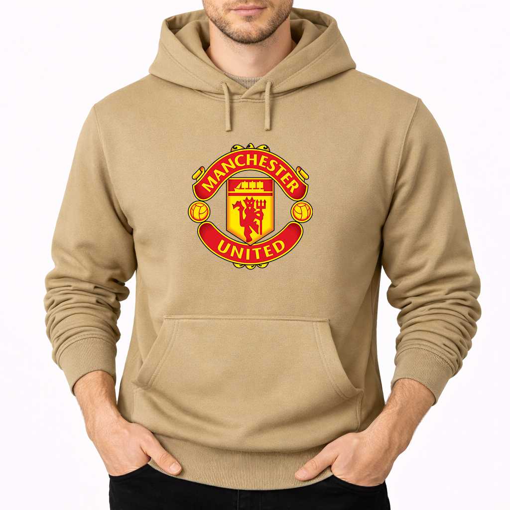 Men’s Manchester United Soccer Pullover Hoodie