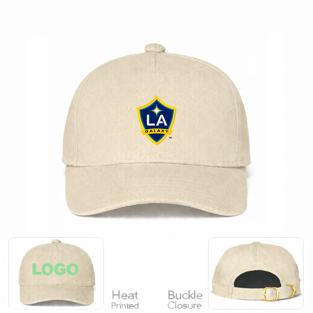 LA Galaxy FC Dad Baseball Cap Hat