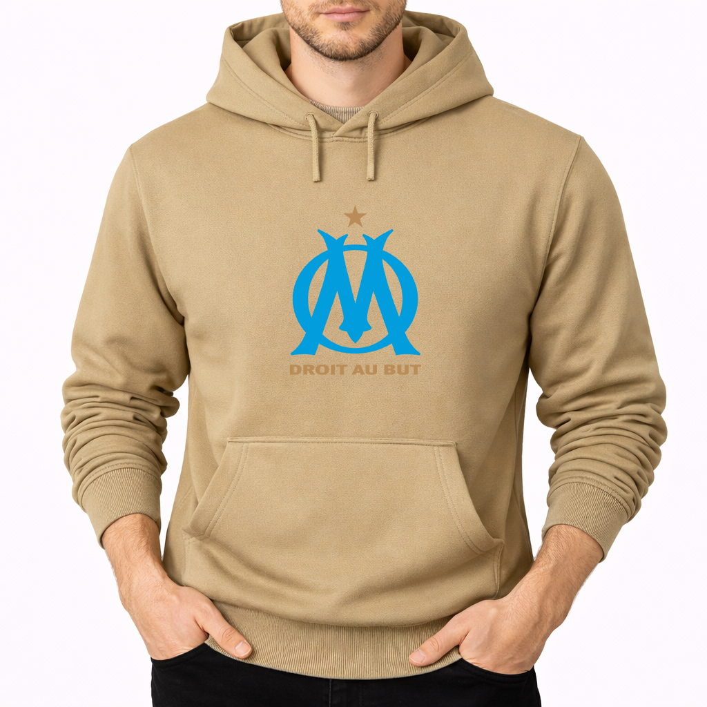 Men's Olympique de Marseille FC Pullover Hoodie