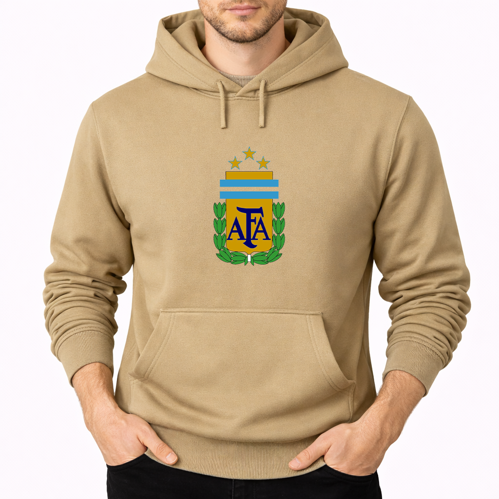 Men's Argentina National Soccer Team Pullover Hoodie