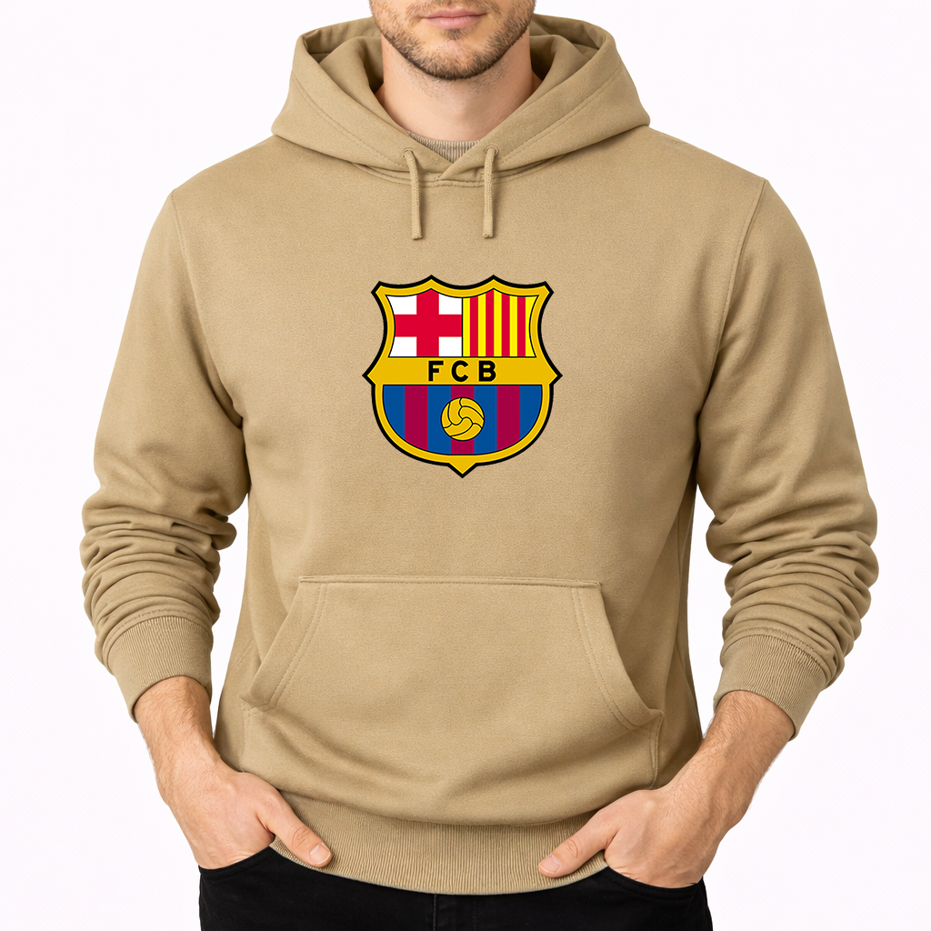 Men's F.C. Barcelona Soccer Pullover Hoodie