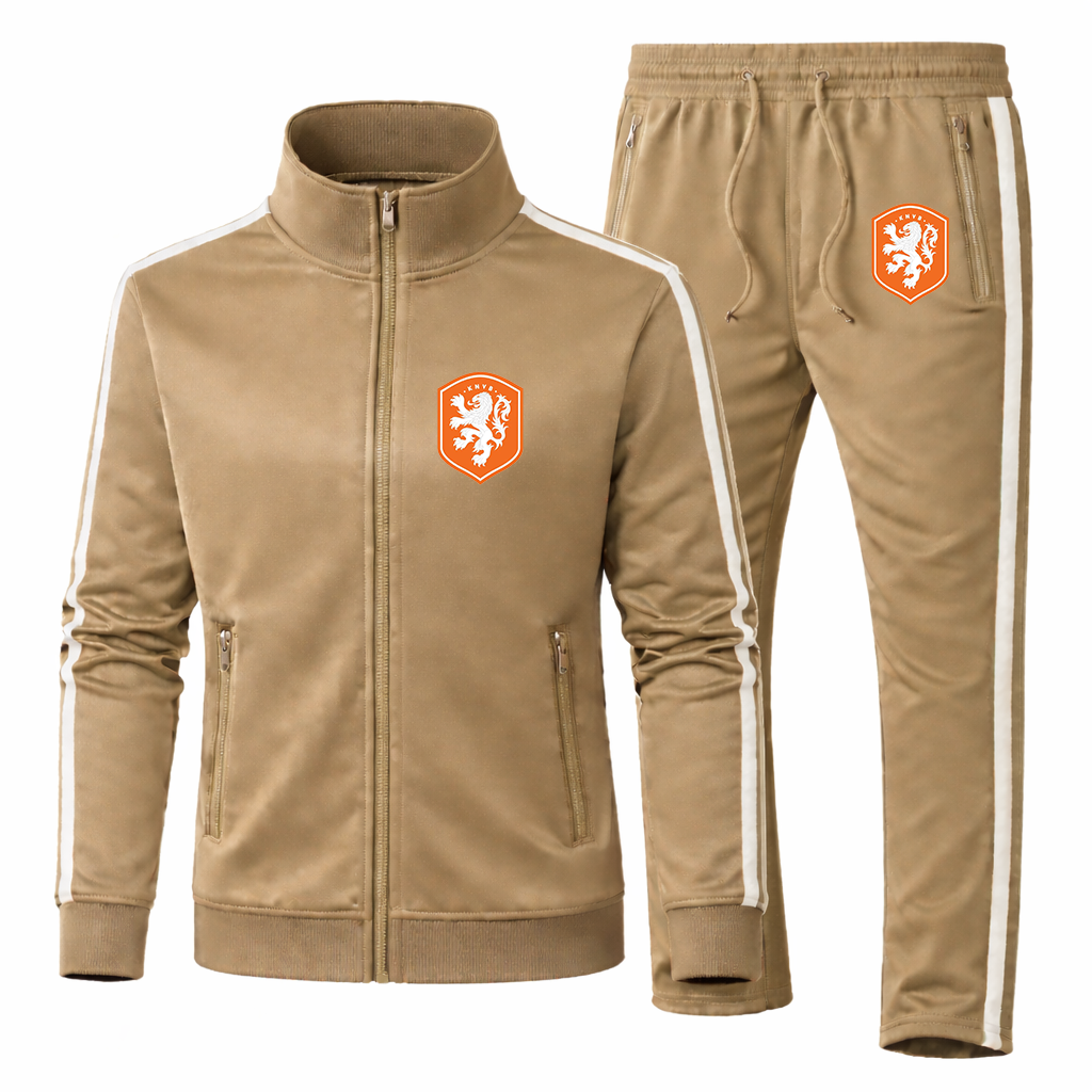 Men's Netherlands National Soccer Team Dri-Fit TrackSuit