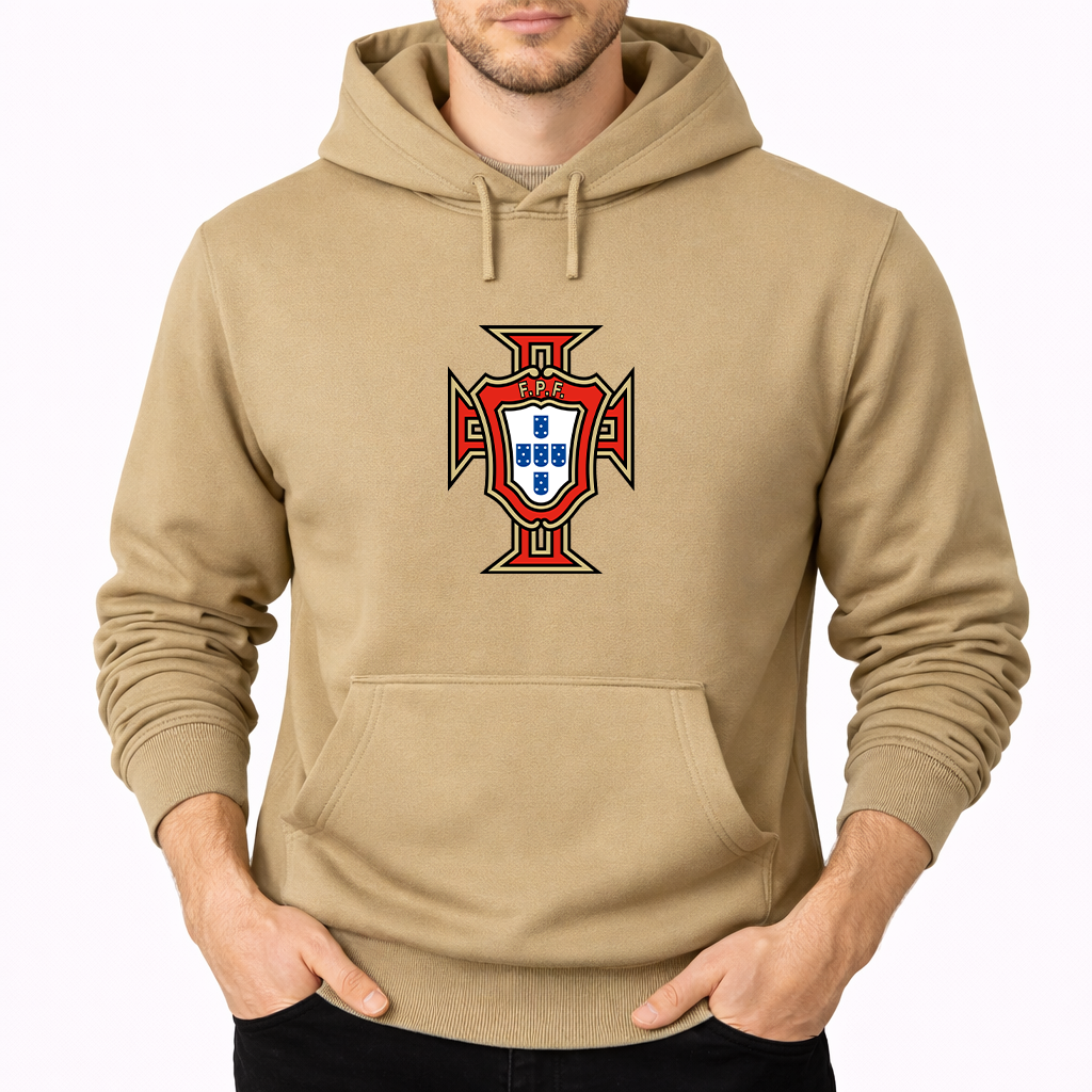 Men's Portugal National Soccer Team Pullover Hoodie