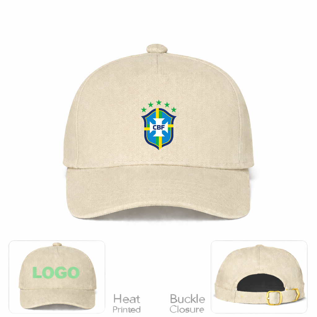 Brazil National Soccer Team Dad Baseball Cap Hat