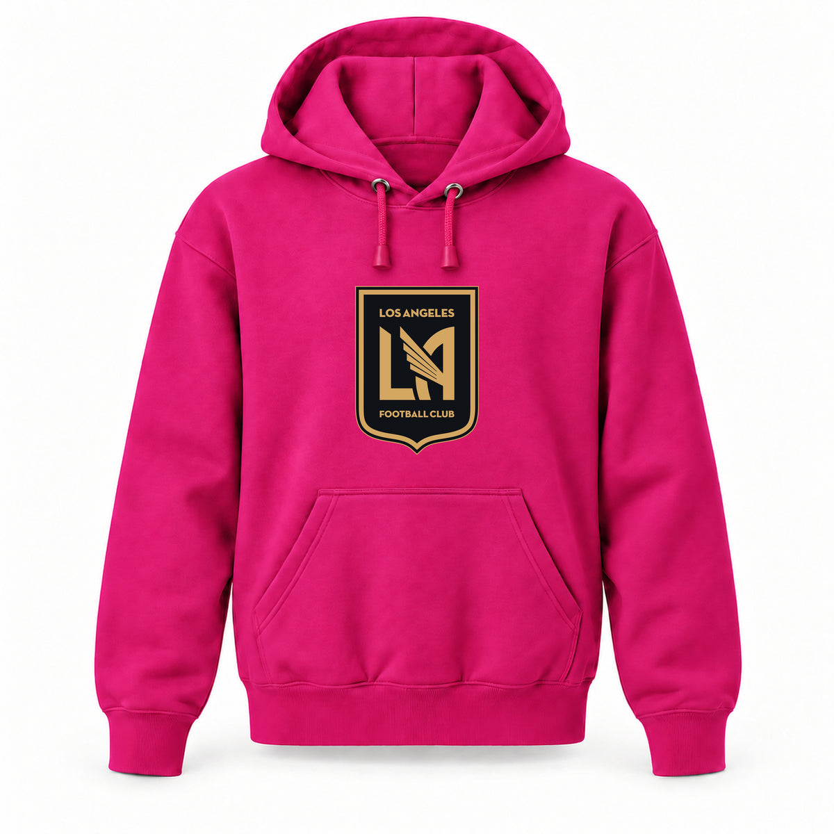 LAFC Los Angeles Football Club - Youth Large Hoodie (Ages 10–12) | Color: Hot Pink
