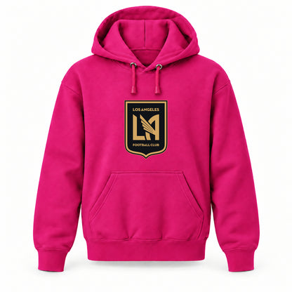 LAFC Los Angeles Football Club - Youth Large Hoodie (Ages 10–12) | Color: Hot Pink