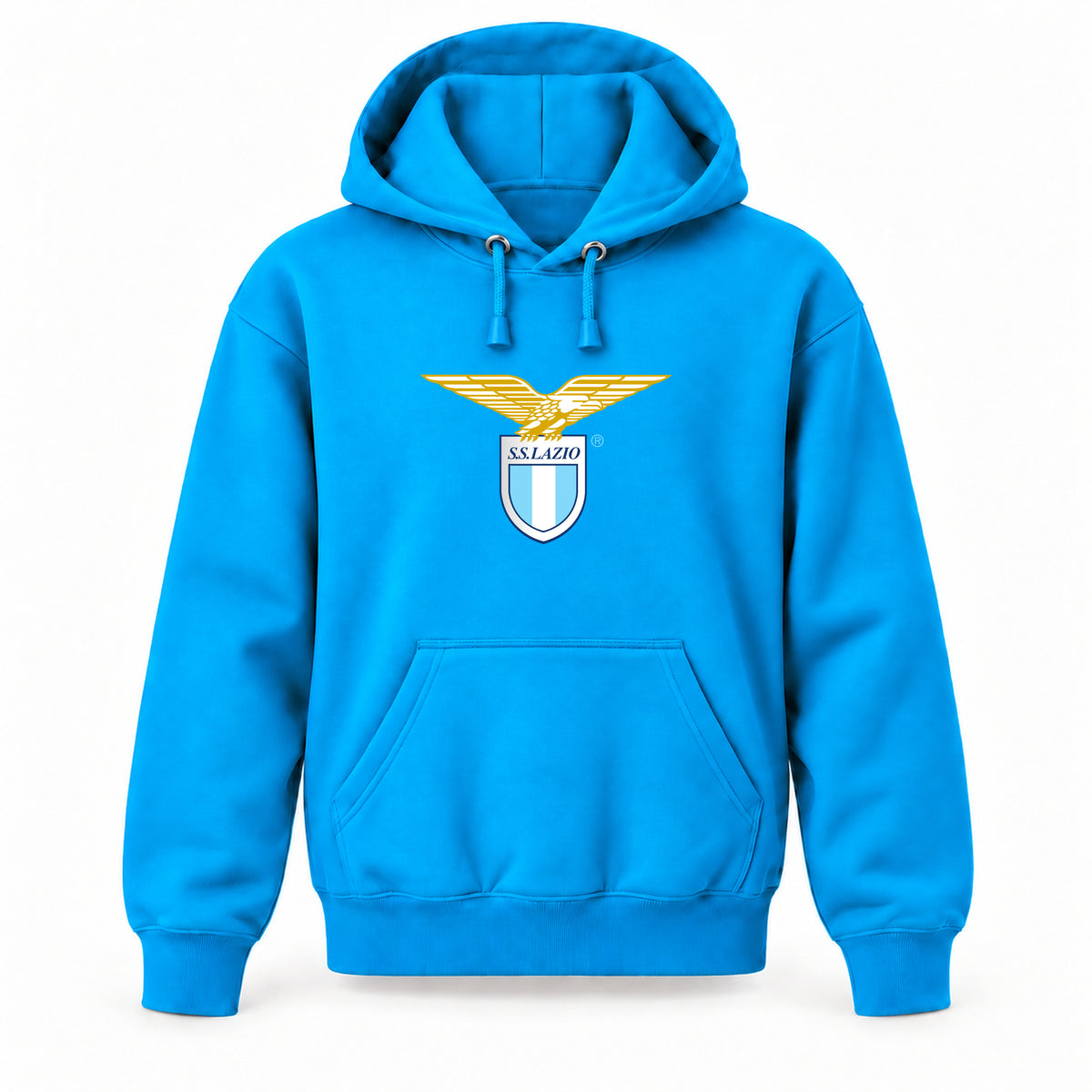 Lazio FC - Youth Large Hoodie (Ages 10–12) | Color: Turquoise