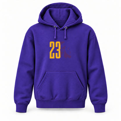 Lebron James 23 - Youth Large Hoodie (Ages 10–12) | Color: Purple