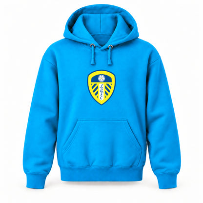 Leeds United Football Club - Youth Large Hoodie (Ages 10–12) | Color: Turquoise