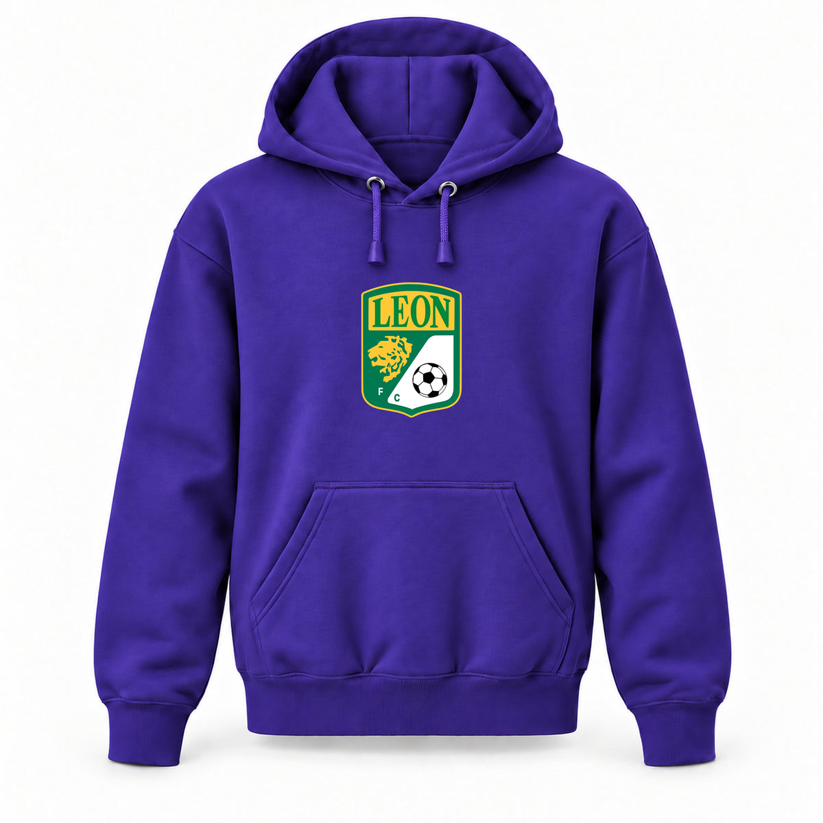Leon FC - Youth Large Hoodie (Ages 10–12) | Color: Purple