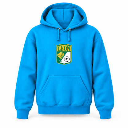 Leon FC - Youth Large Hoodie (Ages 10–12) | Color: Turquoise