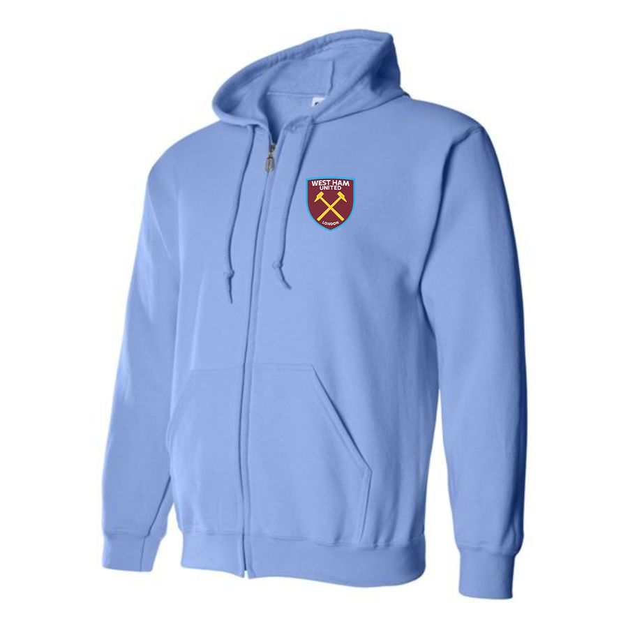 Men's West Ham United FC Zipper Hoodie