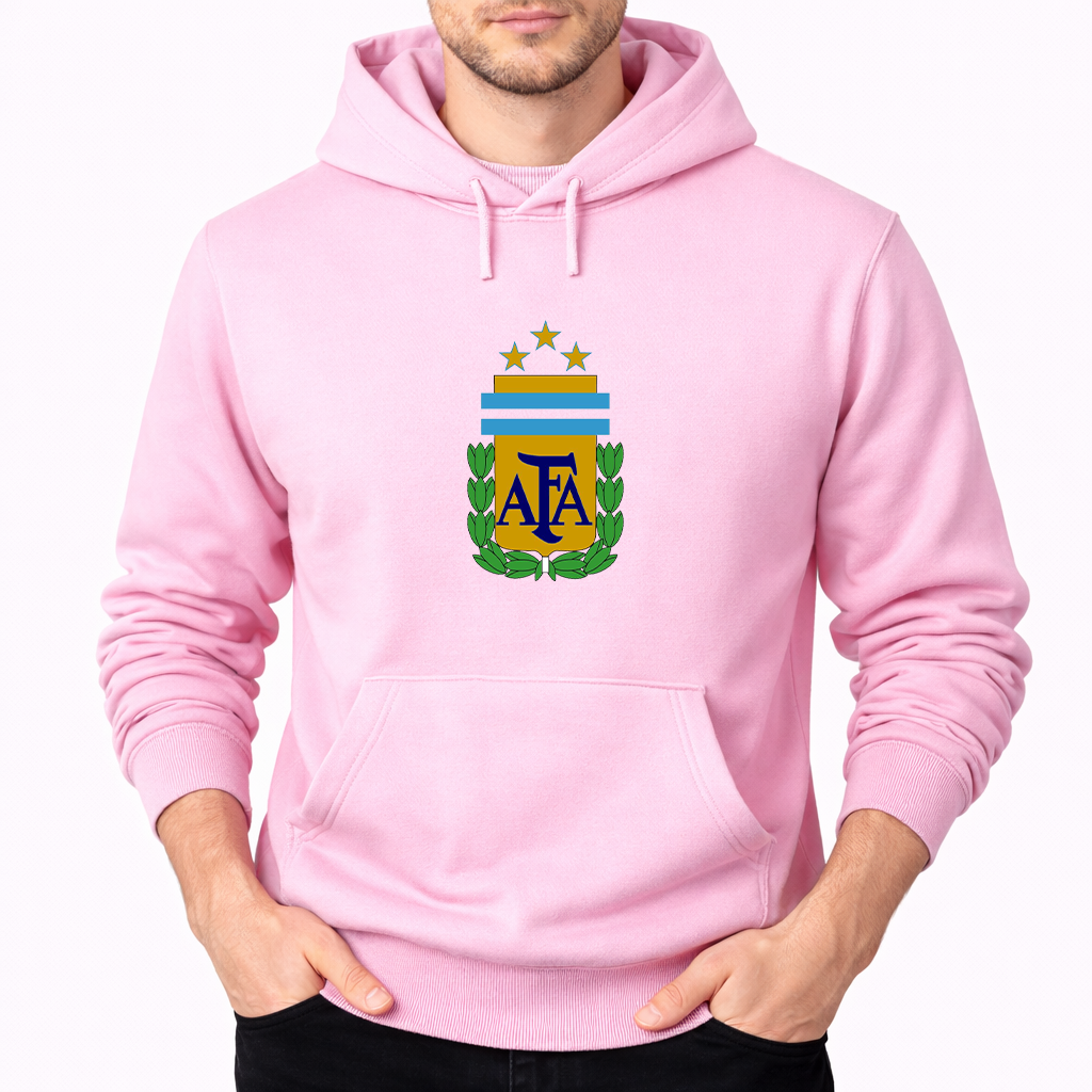 Men's Argentina National Soccer Team Pullover Hoodie