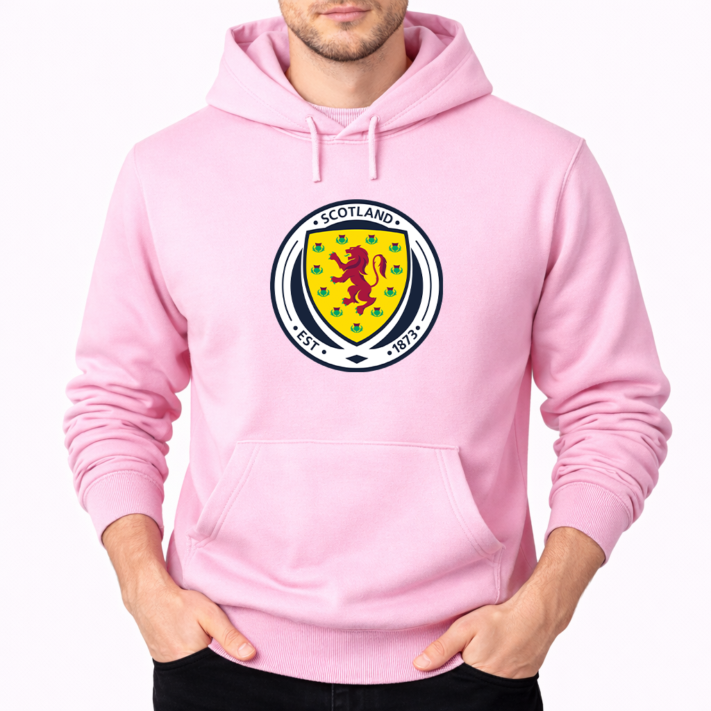 Men's Scotland National Soccer Team Pullover Hoodie