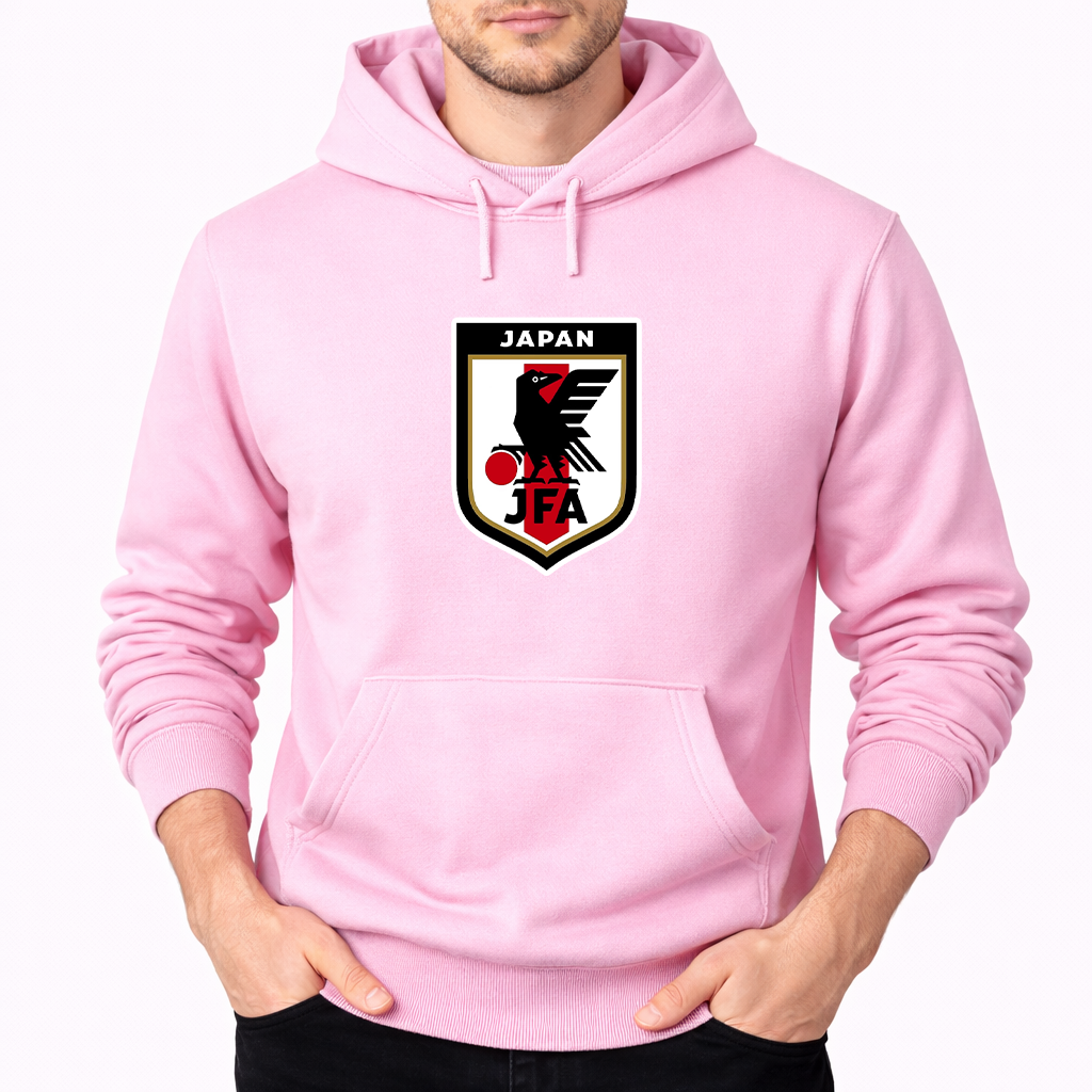 Men's Japan National Soccer Team Pullover Hoodie