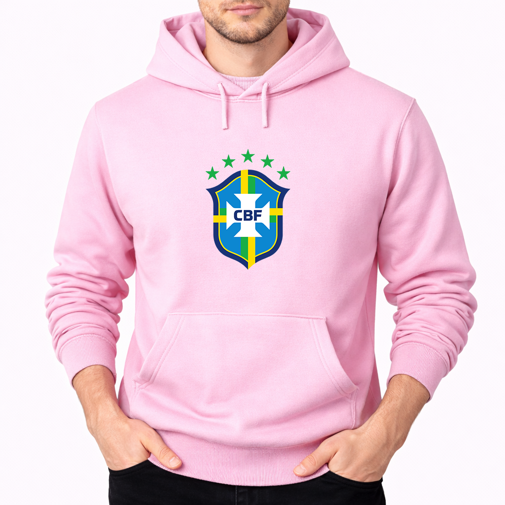 Men's Brazil National Soccer Team Pullover Hoodie