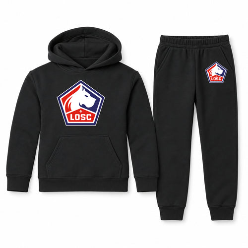Lille Olympique FC - Youth Hoodie Jogger Set (Ages 10–12)