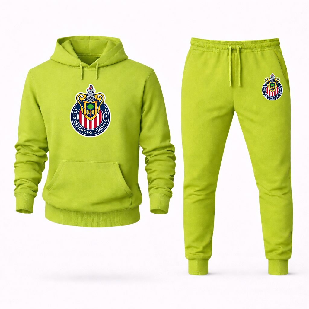 Men's Chivas Football Club Hoodie Joggers Set