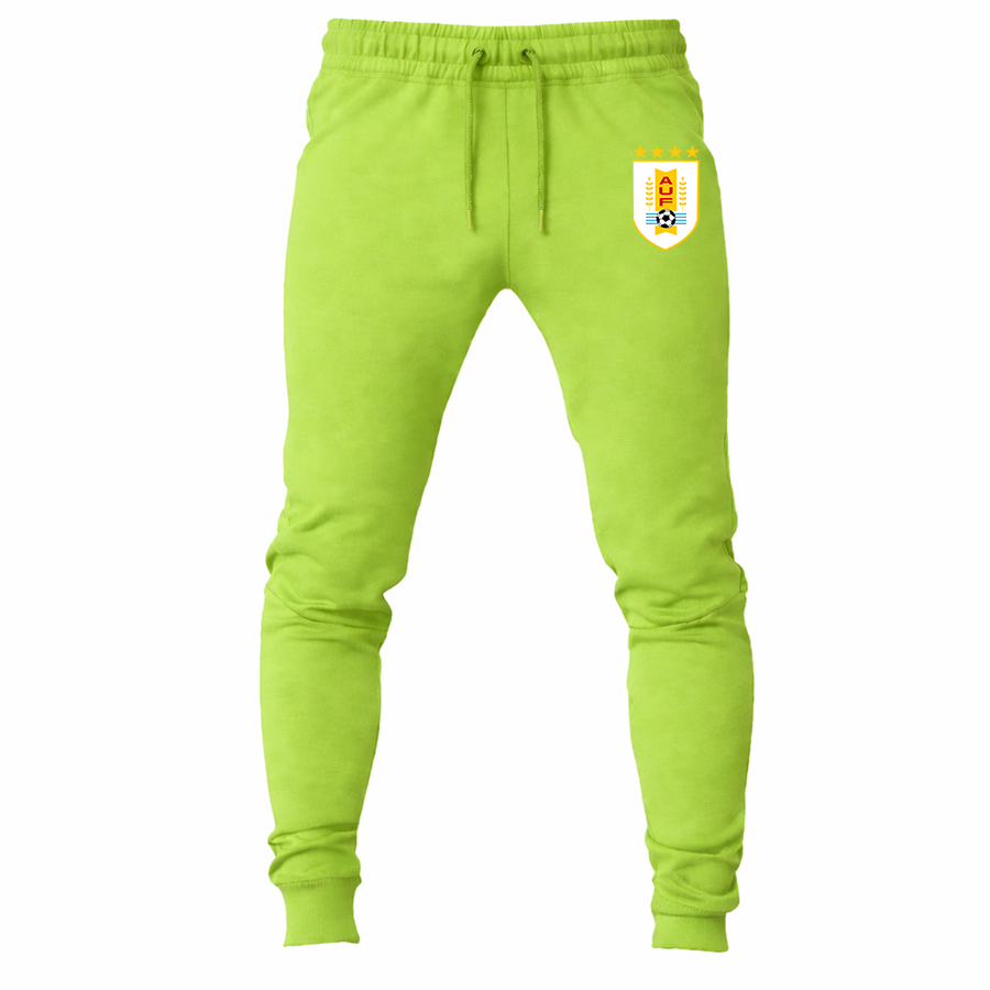 Men's Uruguay National Soccer Team Joggers Sweatpants