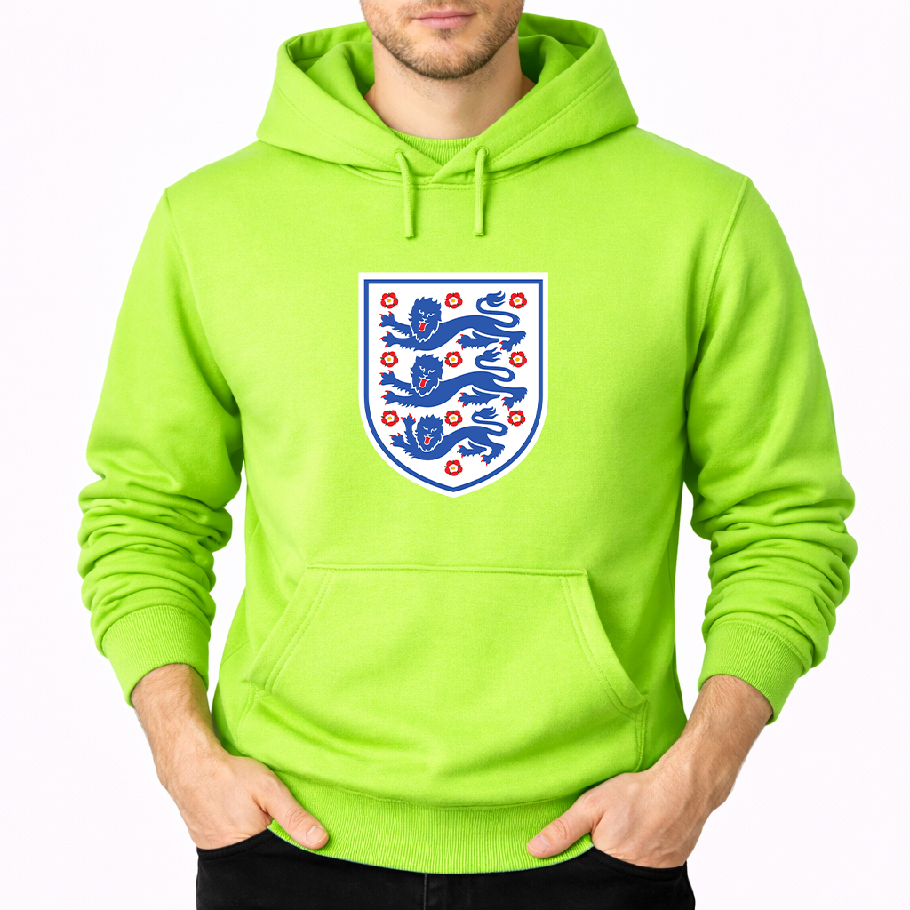 Men's England National Football Team Pullover Hoodie