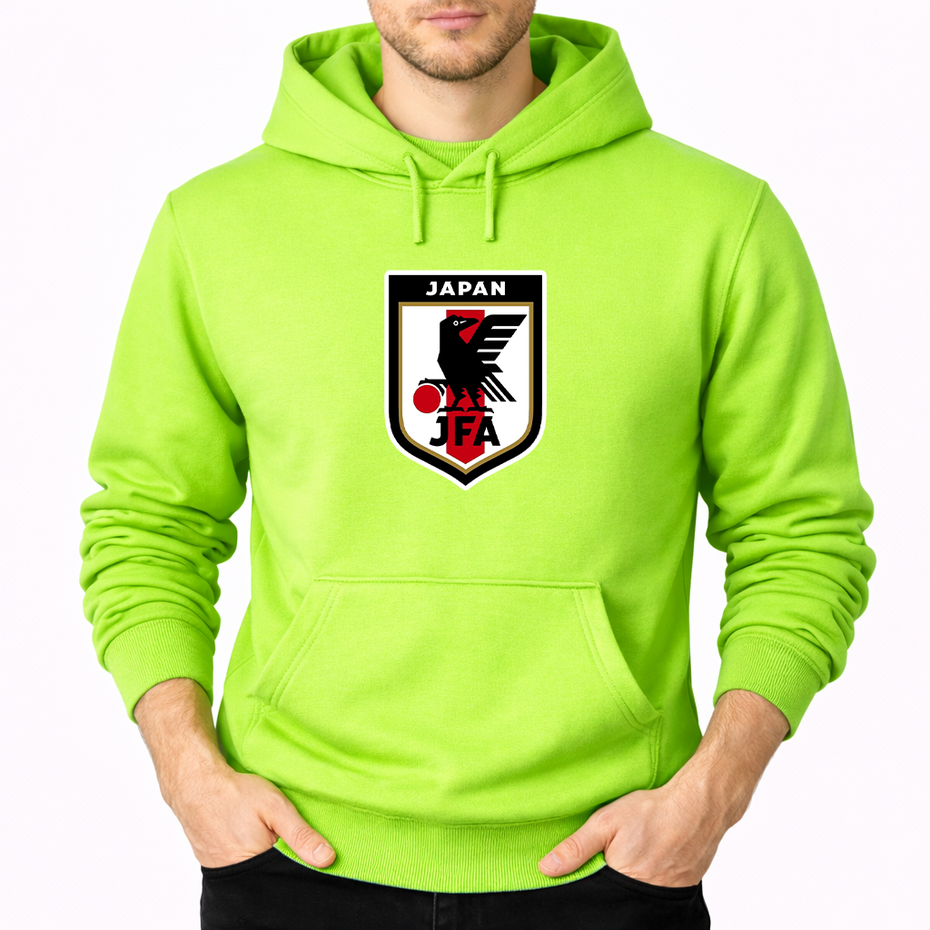 Men's Japan National Soccer Team Pullover Hoodie
