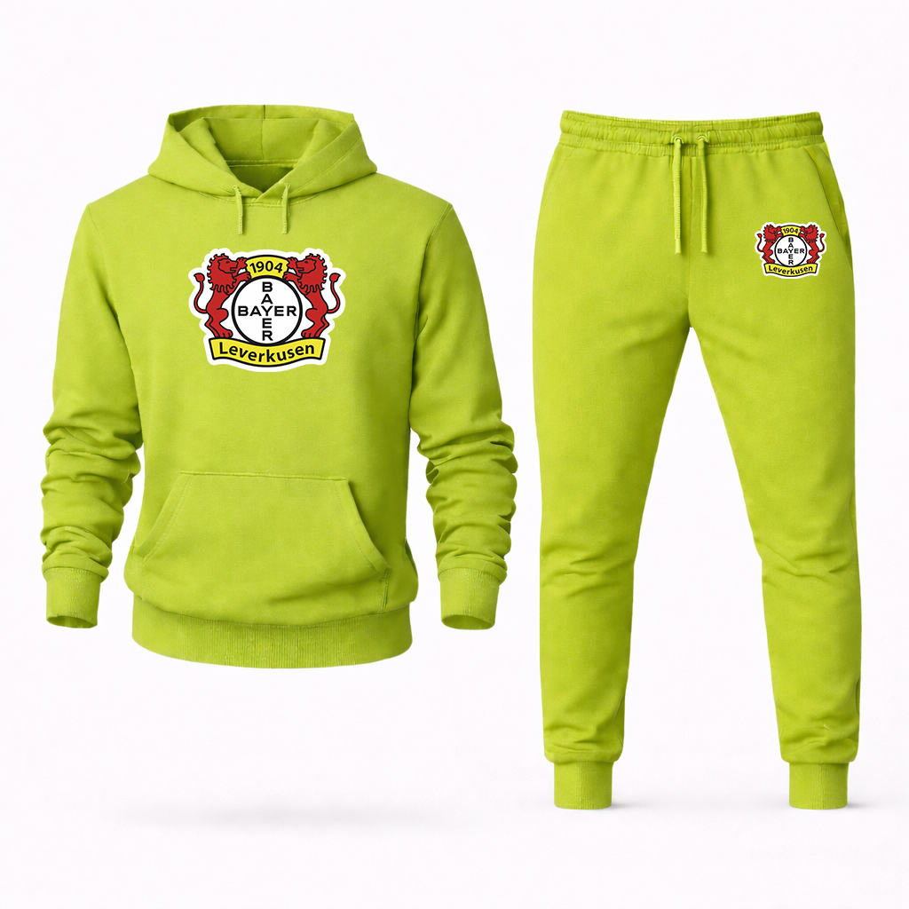 Men's Bayer Leverkusen FC Hoodie Joggers Set