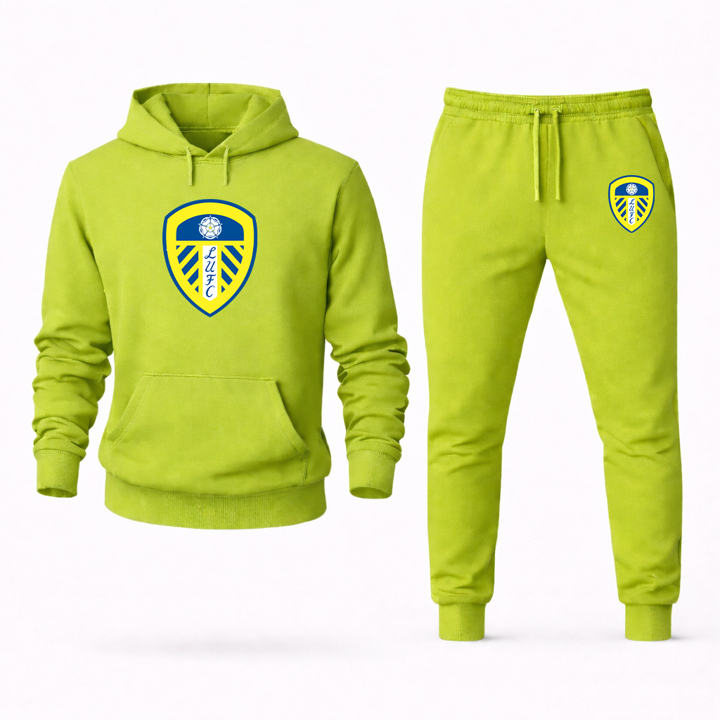 Men's Leeds United Football Club Hoodie Joggers Set