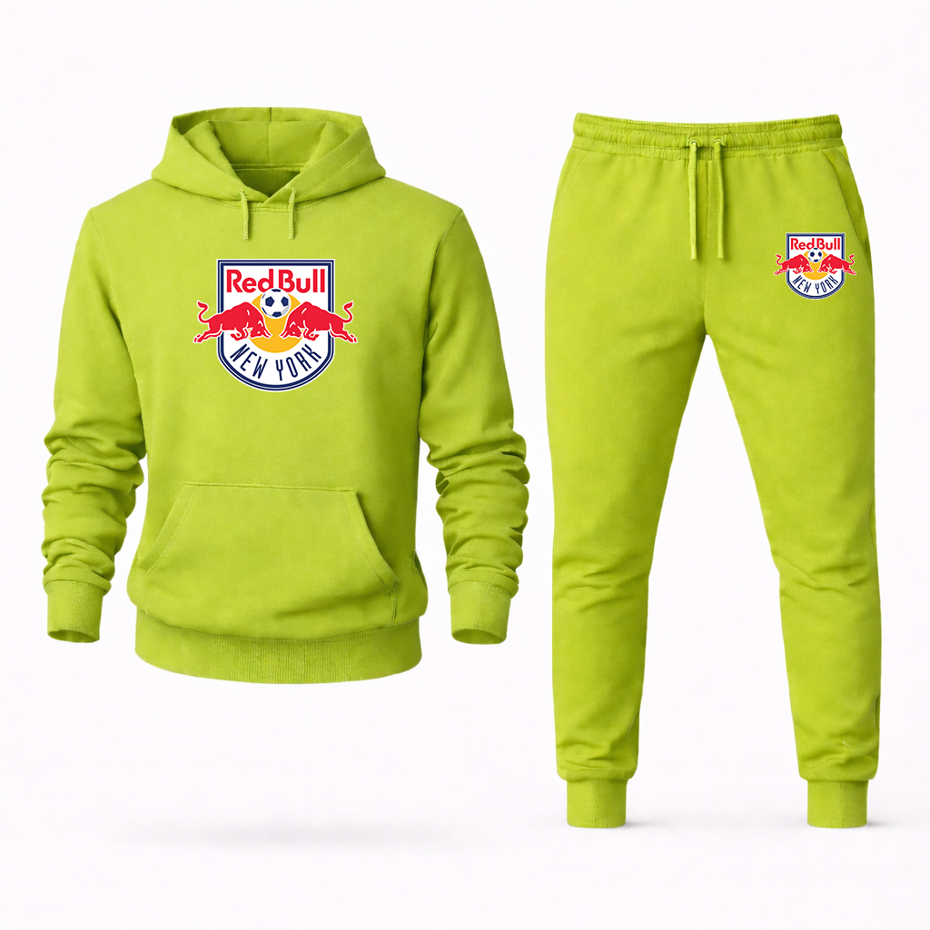 Men's New York Red Bulls FC Hoodie Joggers Set