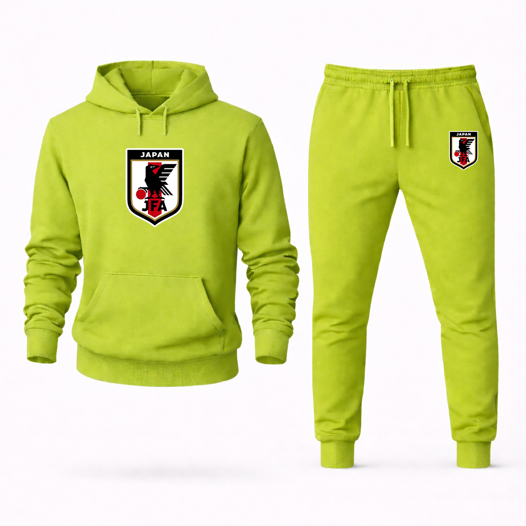 Men's Japan National Soccer Team Hoodie Joggers Set