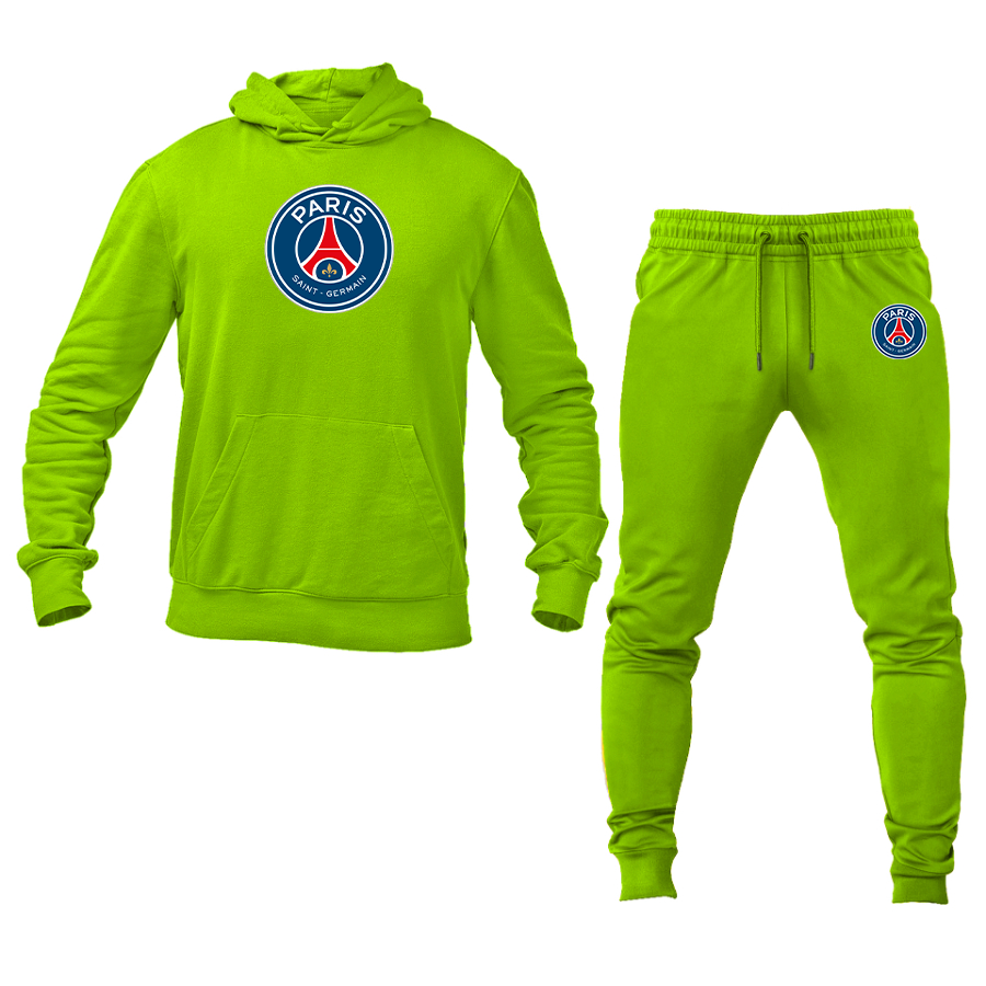 Men’s Paris-Saint Germain Soccer Logo Hoodie Joggers Set