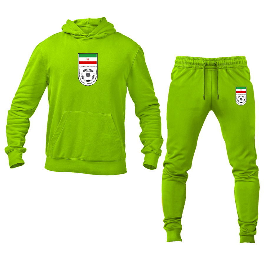 Men's Iran National Soccer Team Hoodie Joggers Set