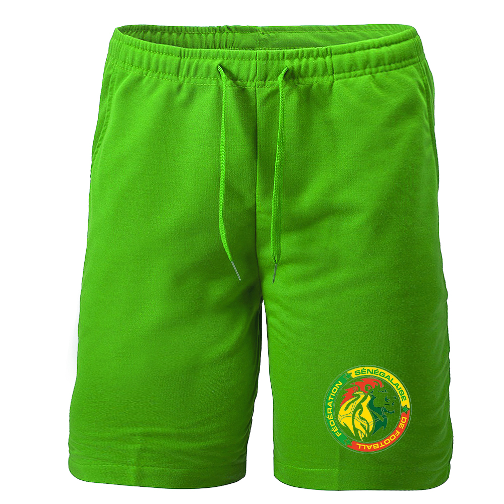 Men's Senegal National Soccer Team Athletic Fleece Shorts