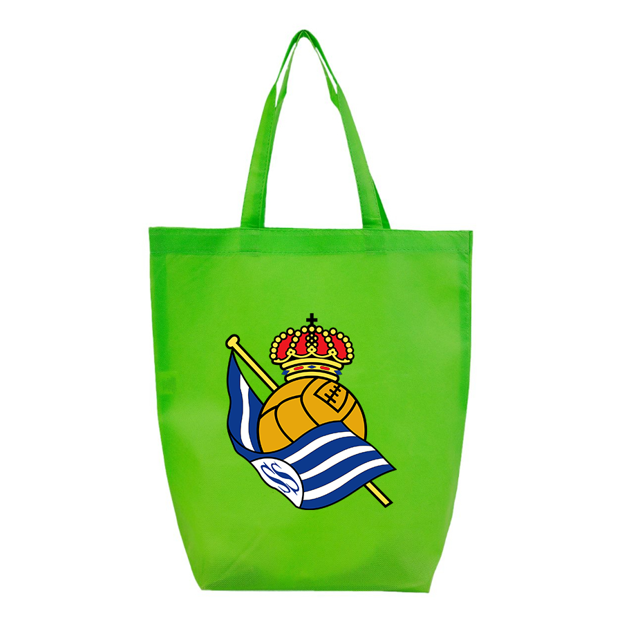 Real Sociedad FC  -  Q-Tees - Non-Woven Gusset Bottom Tote - Q1251
