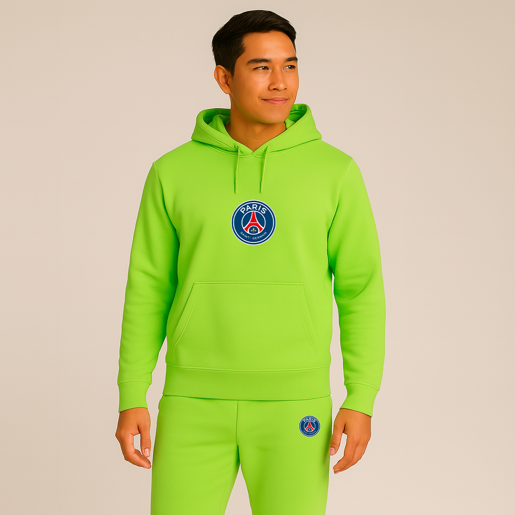 Men’s Paris-Saint Germain Soccer Logo Hoodie Joggers Set