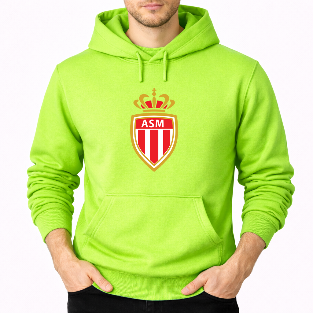 Men's AS Monaco FC Pullover Hoodie
