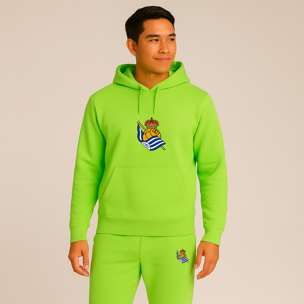 Men's Real Sociedad FC Hoodie Joggers Set