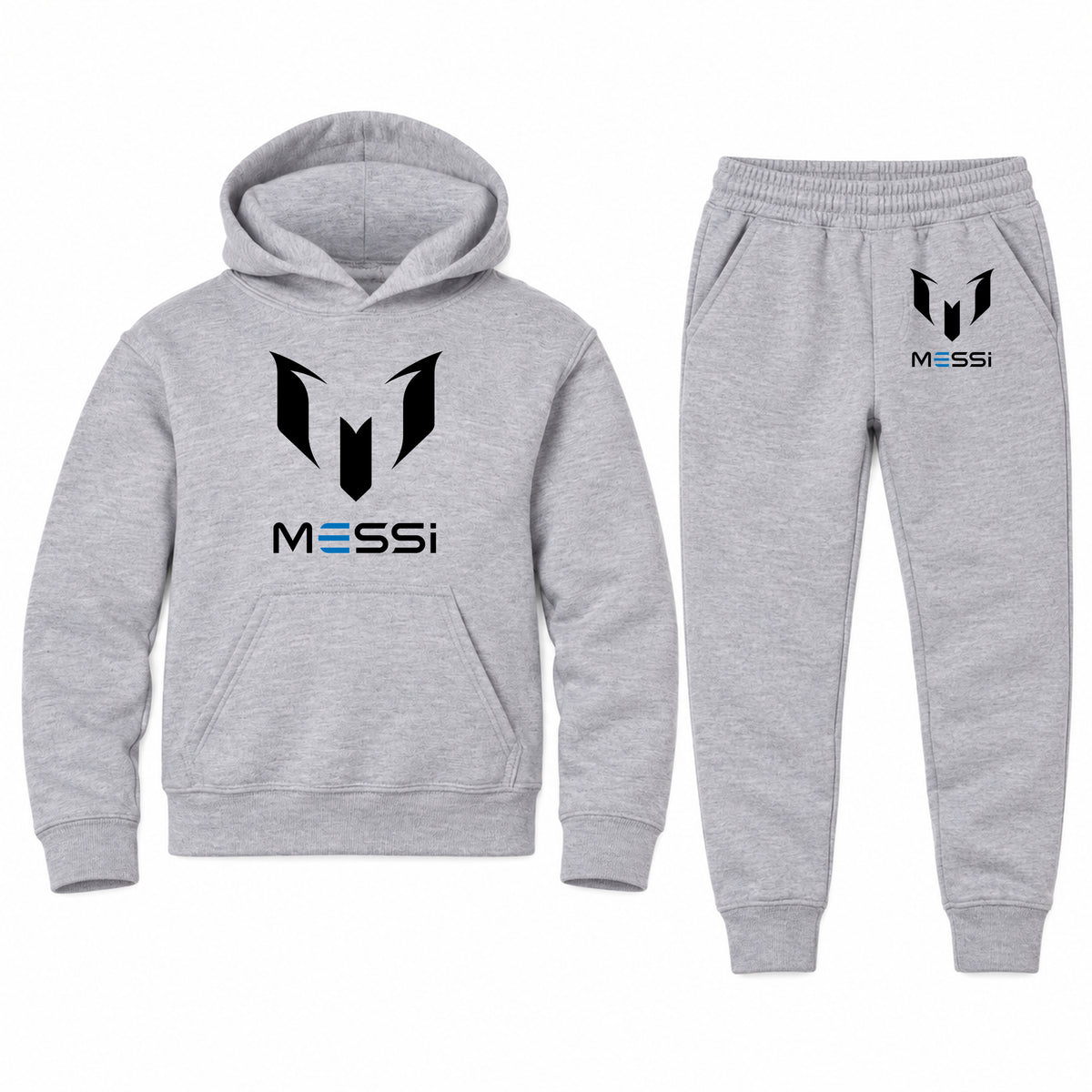 Lionel Messi Air Messi youth hoodie jogger set, Sports Grey, Youth Large ages 10–12