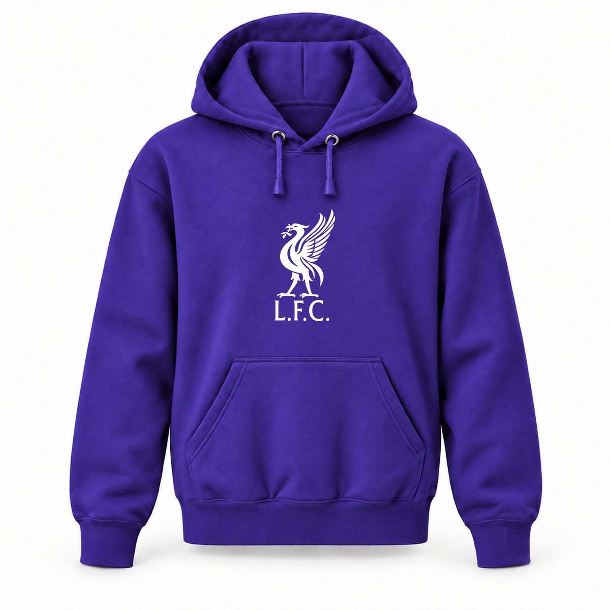 Liverpool L.F.C Soccer - Youth Large Hoodie (Ages 10–12) | Color: Purple