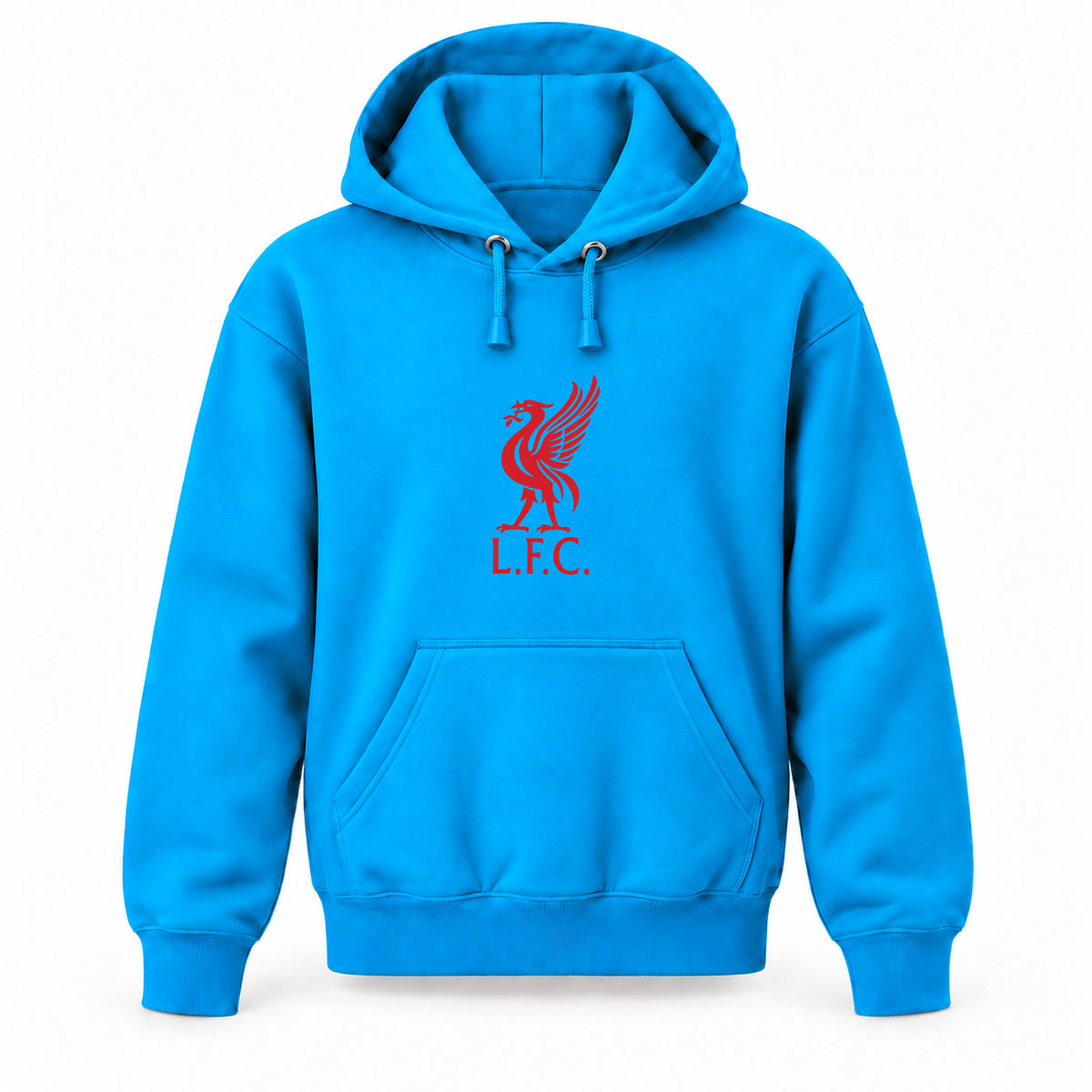 Liverpool L.F.C Soccer - Youth Large Hoodie (Ages 10–12) | Color: Turquoise
