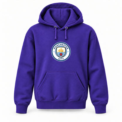 Manchester City Soccer - Youth Large Hoodie (Ages 10–12) | Color: Purple