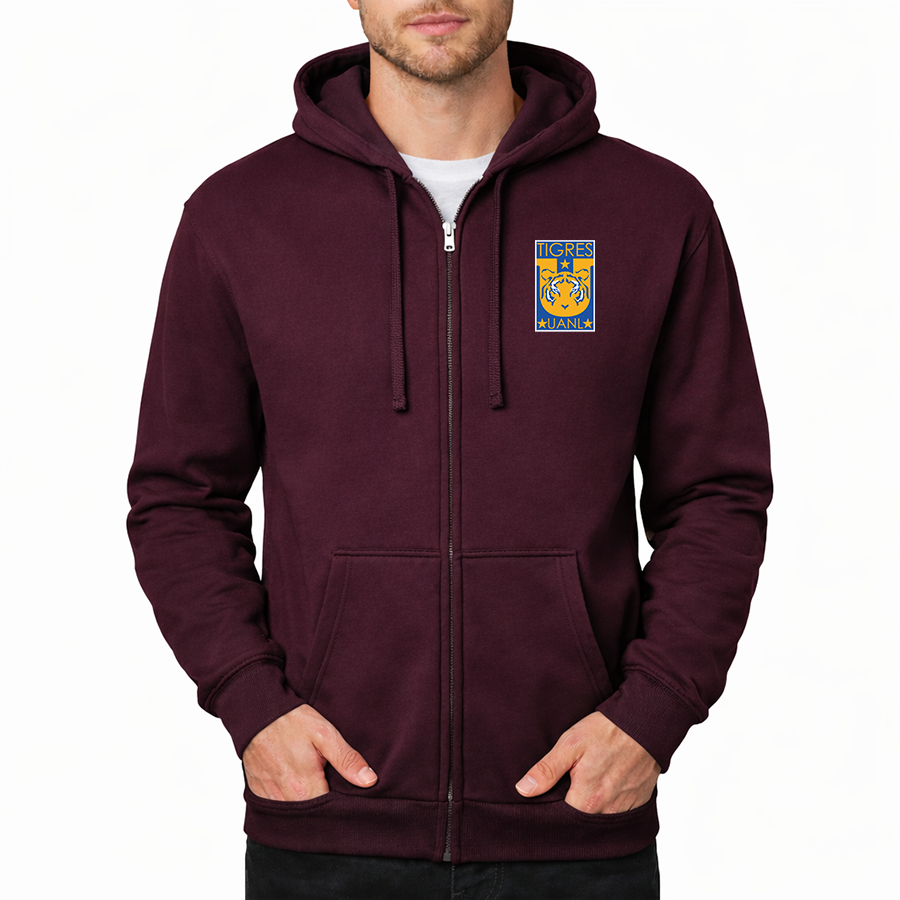 Men's Tigres UANL FC Zipper Hoodie